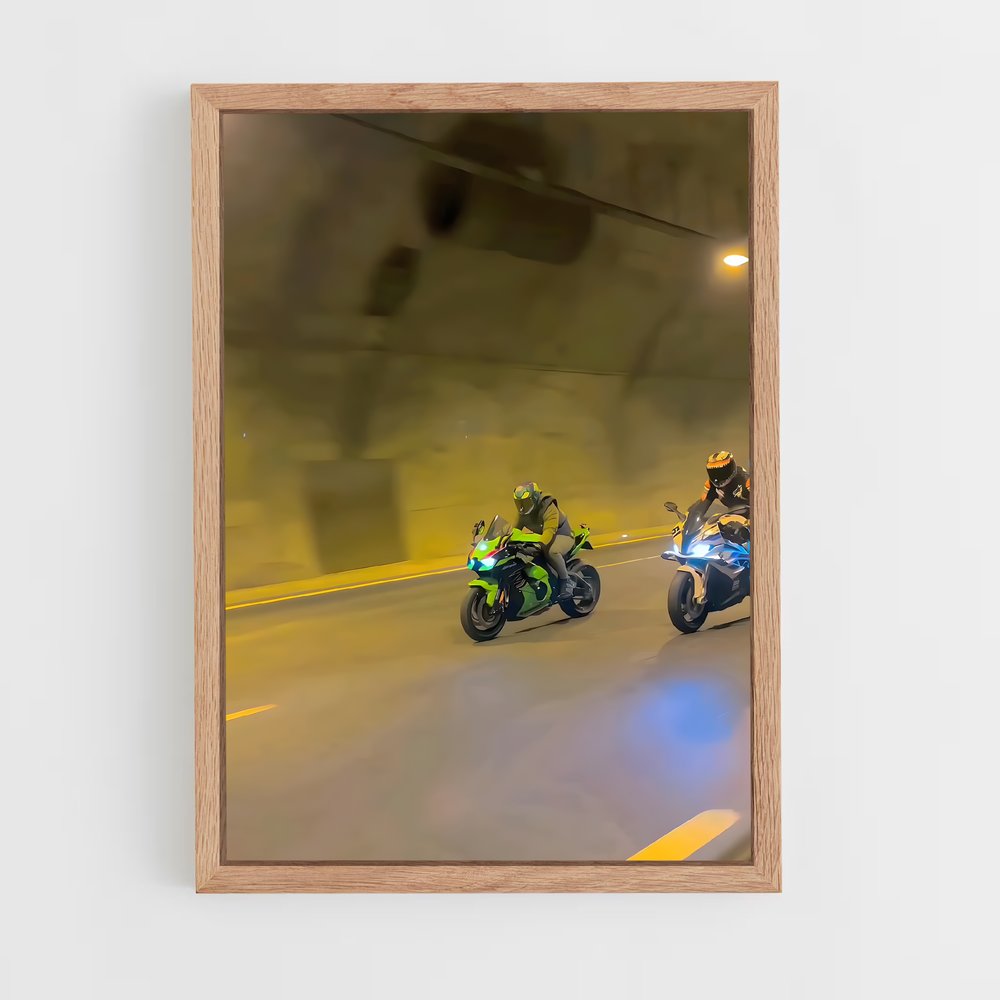 Poster Z H2 Éclatant (vue 4)